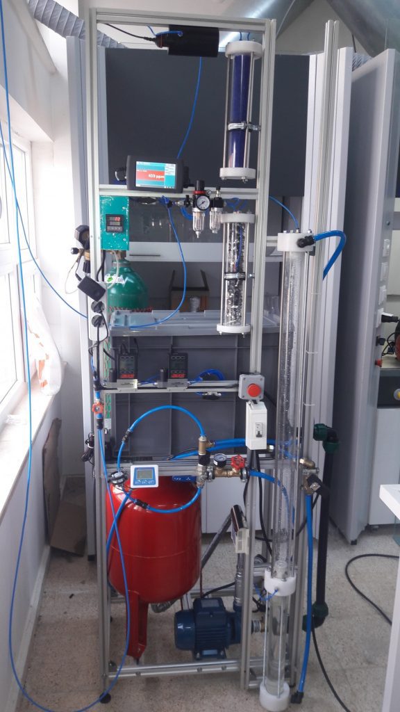 Benalab Karbondioksit (CO2) Absorpsiyon ve Gaz Analiz Sistemi - Ar-Ge ve Laboratuvar Tipi