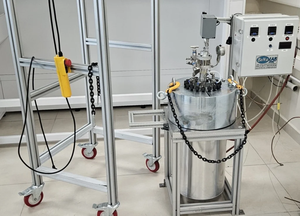 BENALAB reaktör, yüksek basınç ve sıcaklık sistemi, Hastelloy-inconel, AB proje, tübitak proje cihazı