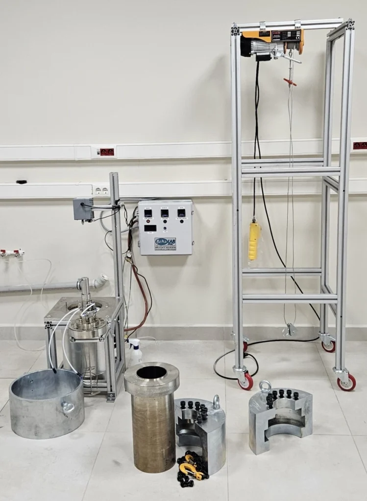BENALAB reaktör, yüksek basınç ve sıcaklık sistemi, Hastelloy-inconel, AB proje, tübitak proje cihazı